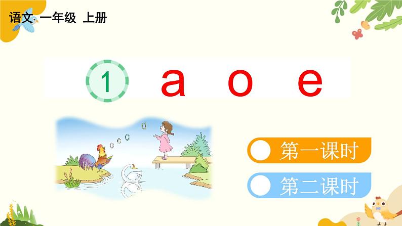 语文统编版(2024)一年级上册 汉语拼音1 ɑ o e课件第3页