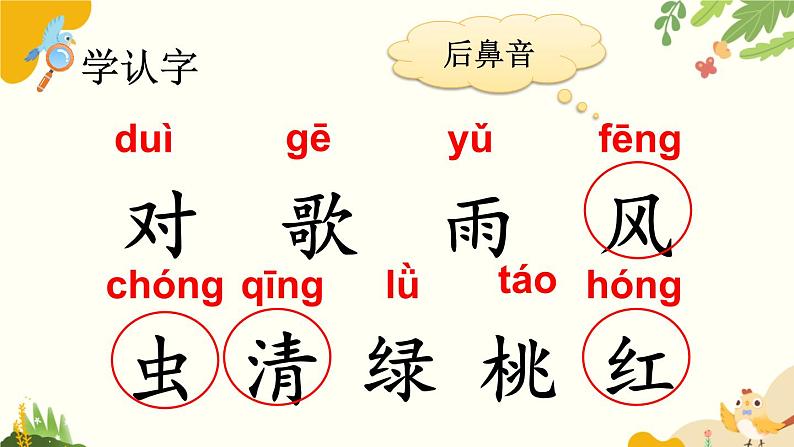语文统编版(2024)一年级上册 识字5 对韵歌课件第7页