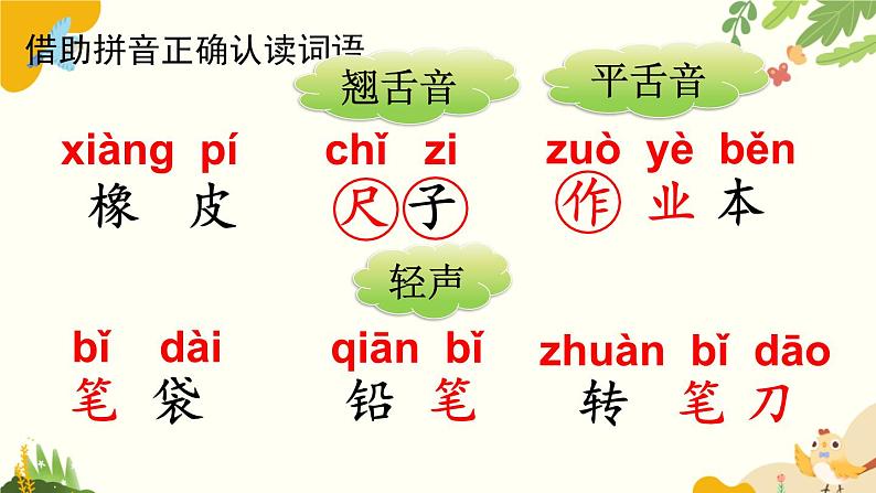 语文统编版(2024)一年级上册 识字7 小书包课件第6页
