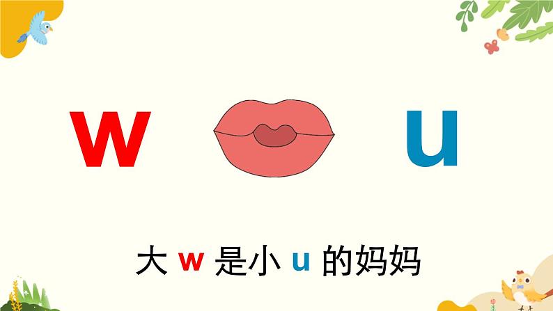 语文统编版(2024)一年级上册 汉语拼音9 y w课件第6页