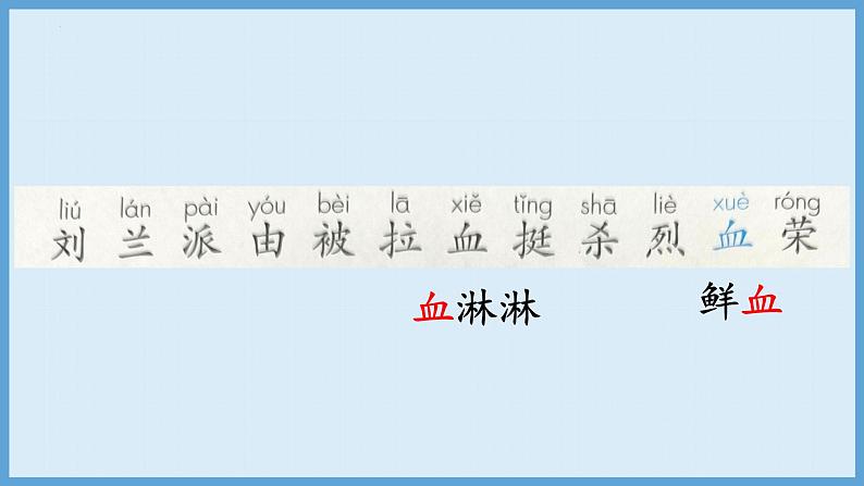 统编版语文二年级上册第18课《刘胡兰》(教学课件)第5页