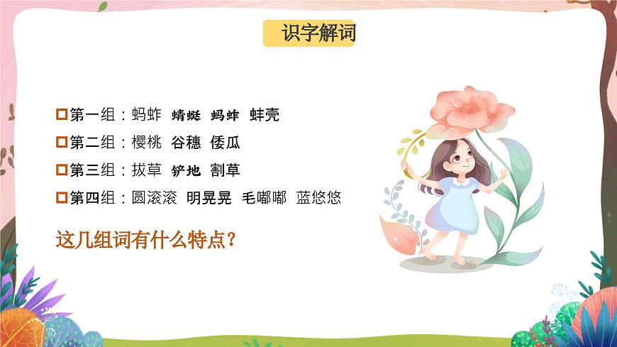 人教部編版語文五年級下冊 第2課《祖父的園子》第一課時 課件第7頁