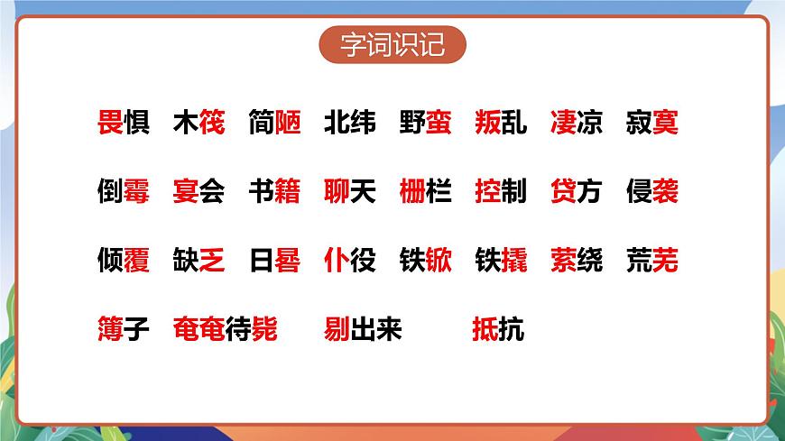 人教部編版語文六年級(jí)下冊(cè) 5《 魯濱遜漂流記(節(jié)選)》課件第7頁