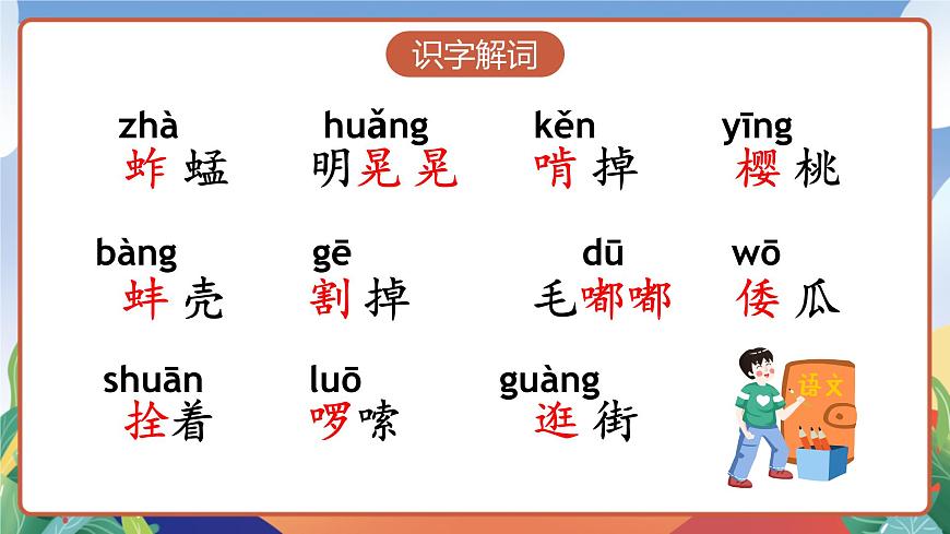 人教部編版語文五年級(jí)下冊(cè) 2《祖父的園子》第一課時(shí) 課件第7頁
