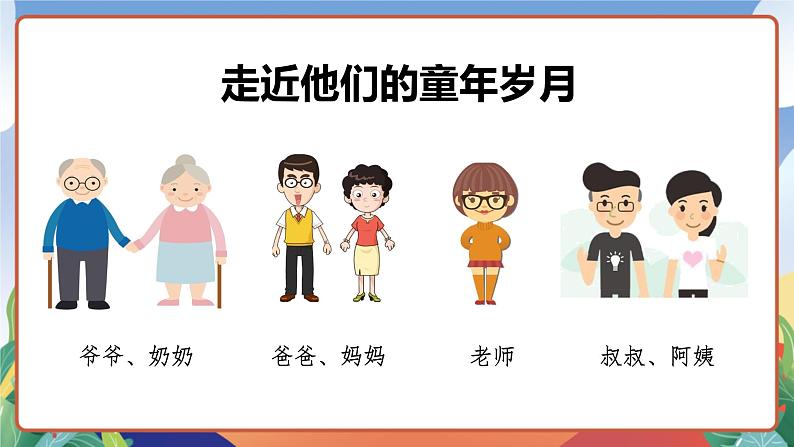 人教部编版语文五年级下册 口语交际:走进他们的童年岁月 课件第5页