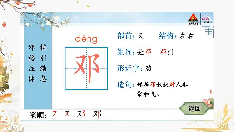 4 邓小平爷爷植树(第一课时)第6页