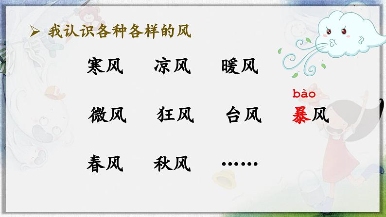 统编版语文二年级上册第24课《风娃娃》(课件)第3页