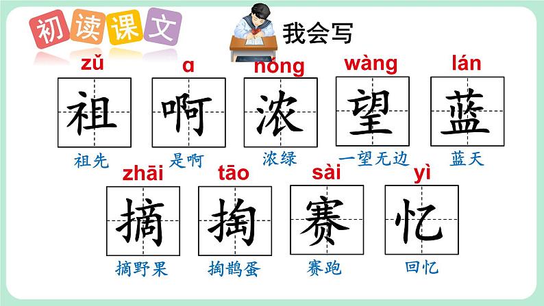 【核心素养】部编版小学语文二下 23 祖先的摇篮 第1课时 课件第7页