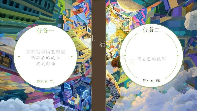 部编版四年级语文上册第五单元导读《我手写我心,彩笔绘生活》优质课件第4页