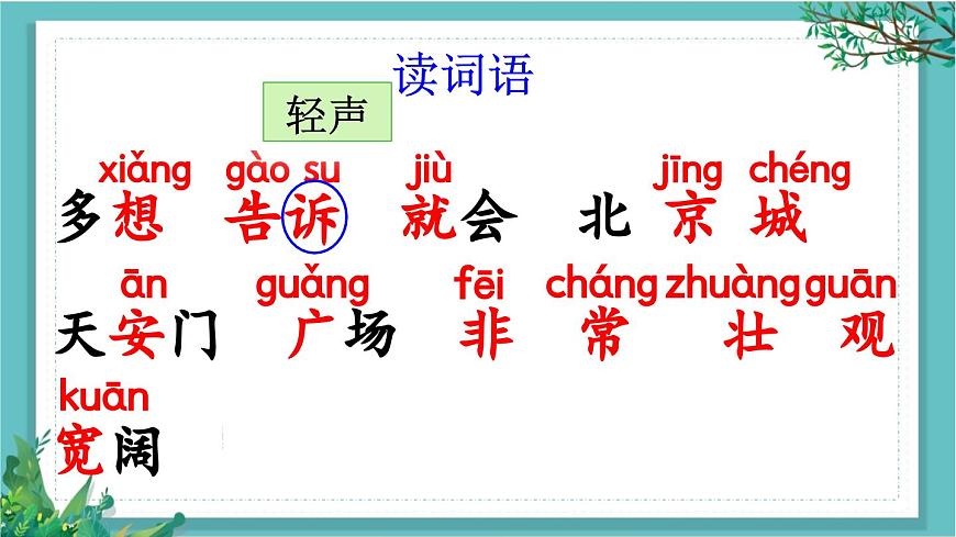 【核心素養(yǎng)】部編版小學語文一年級下冊3 我多想去看看-課件第6頁