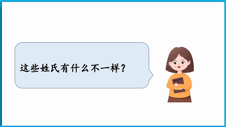 統(tǒng)編版(2024)語文一年級下冊--識字2《姓氏歌》第1課時（課件）第7頁
