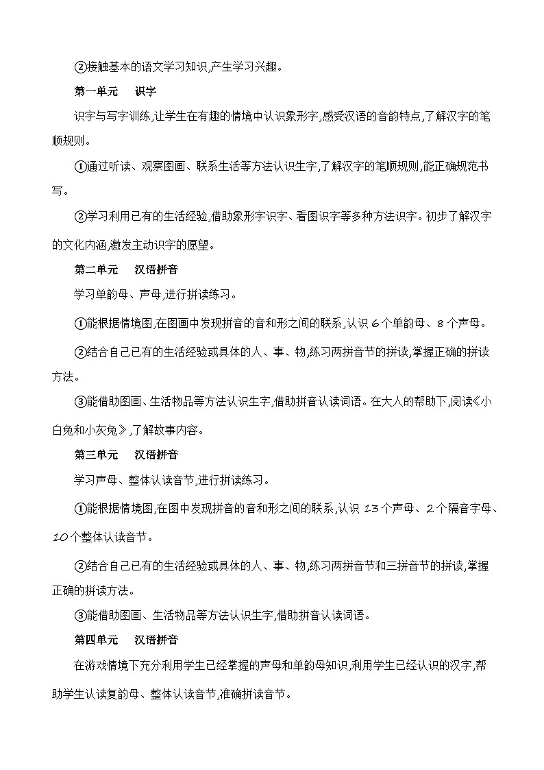 (统编版·2024)小学语文一年级上册 专题08 课外阅读(专项训练)第2页