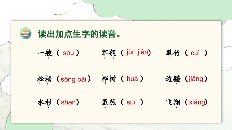 2024-2025学年二年级上学期语文第二单元期末复习PPT课件(统编版)第3页