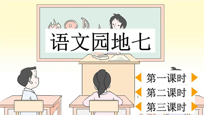 部编版(2024)一年级语文下册课件 语文园地七第1页