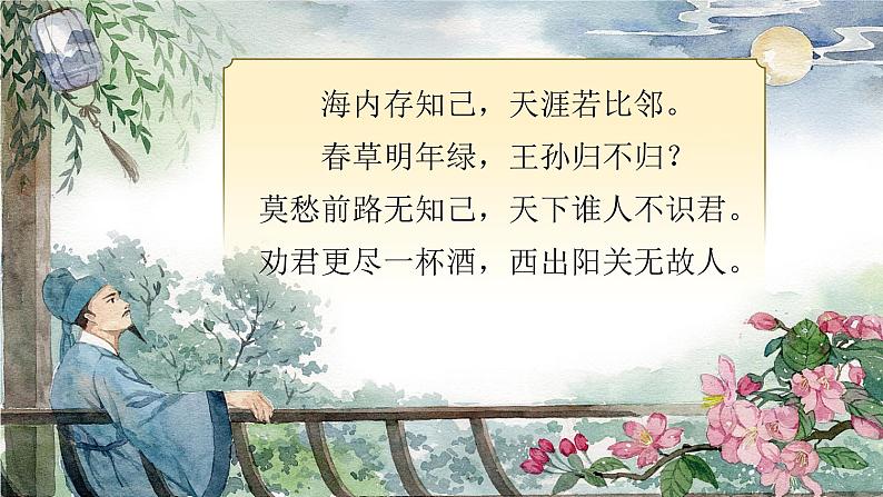 部编版语文六下古诗词诵读2.《送元二使安西》课件第2页