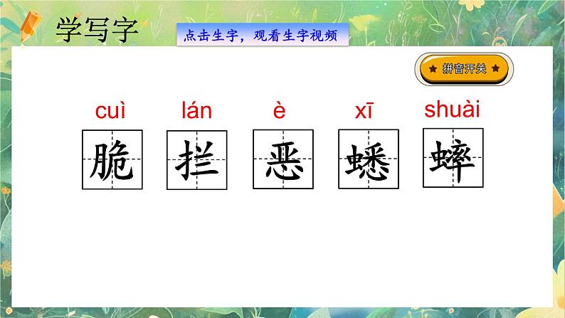 【核心素养】部编版小学语文六年级下册16 表里的生物-课件第6页