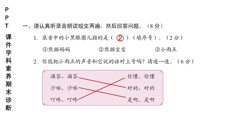小学(PPT课件)期末联考-2年级语文-250109第2页