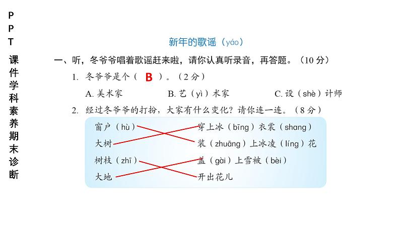 小学(PPT课件)期末联考-1年级语文-250109第2页