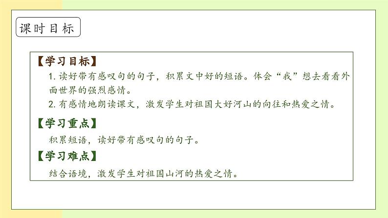 【备课无忧】统编版一下-3.我多想去看看(第2课时)(课件)第5页