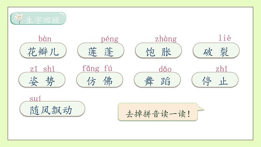 【備課無憂】統(tǒng)編版三下-3. 荷花 第2課時（課件）.pptx第8頁