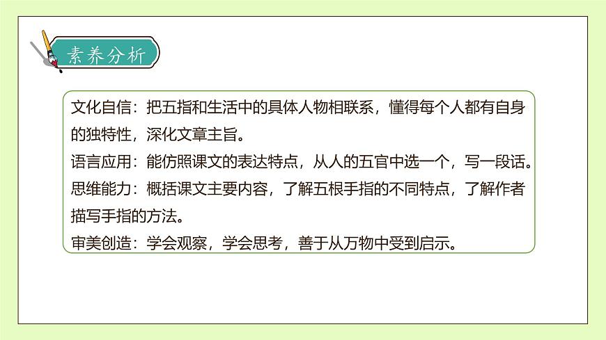 【備課無憂】統(tǒng)編版語文五下-22.手指 第2課時（課件）.pptx第4頁