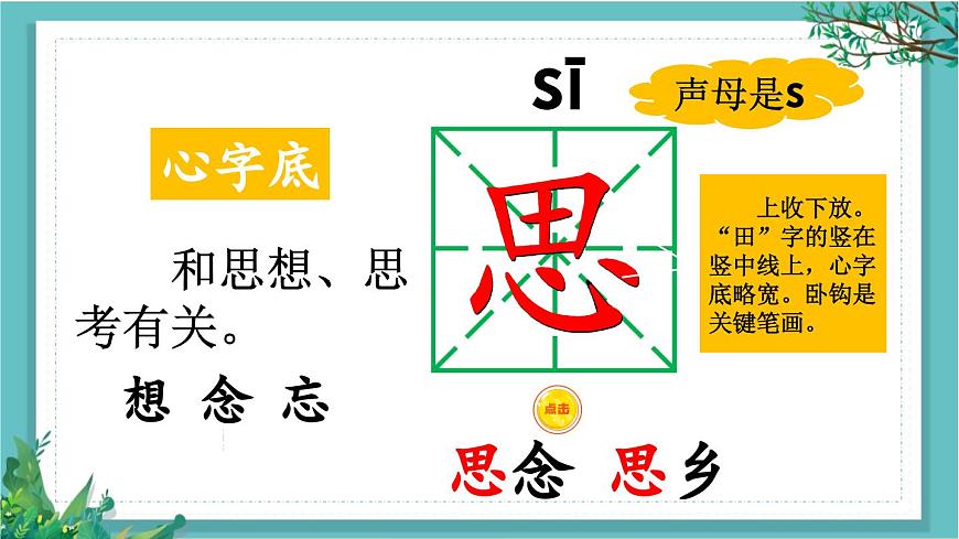 【核心素養(yǎng)】部編版小學(xué)語文一年級下冊7靜夜思-課件第4頁