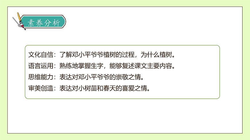 【備課無憂】統(tǒng)編版二下-4. 鄧小平爺爺植樹 第2課時(shí)（課件）.pptx第4頁