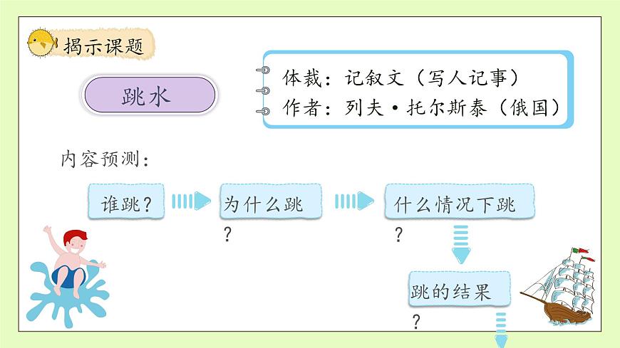 【備課無憂】統(tǒng)編版語文五下-17.跳水 第1課時（課件）.pptx第8頁