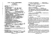 河南省许昌市禹州市2024-2025学年六年级上学期期末考试语文试题