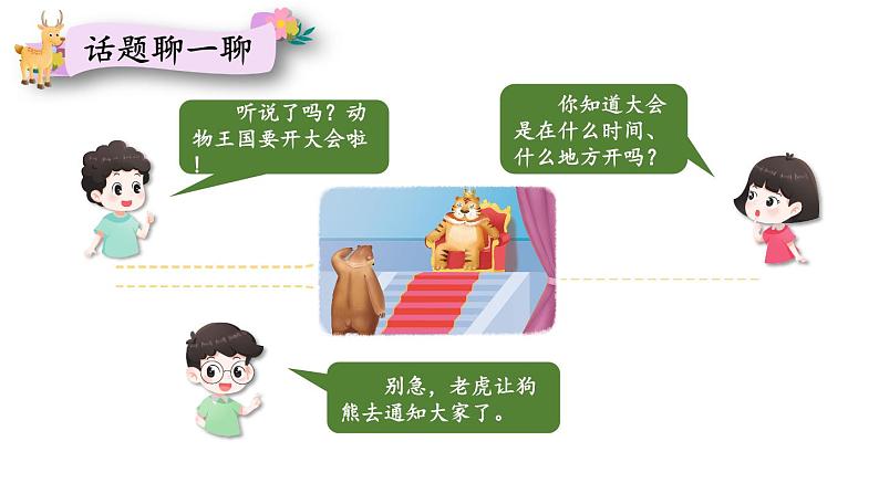 小学语文新部编版一年级下册第七单元 动物王国开大会 看图写话教学课件2025春第2页