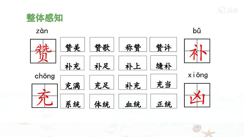 统编版小学语文二年级下册 课文3《沙滩上的童话》 课件(第一课时)第7页