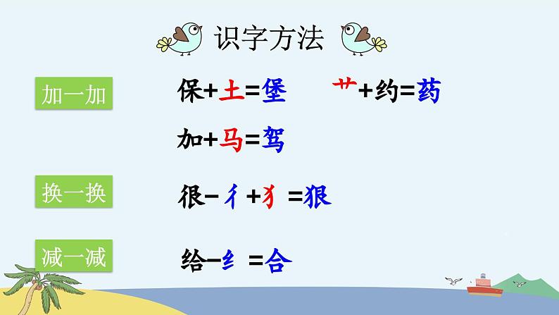统编版小学语文二年级下册 课文3《沙滩上的童话》课件(第一课时)第6页