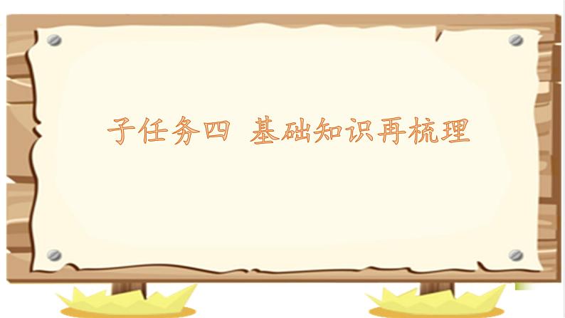 四下第七单元大单元【任务四:知识梳理】教学课件第1页