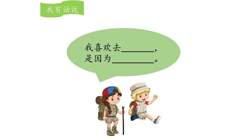统编版小学语文三年级下册 第一单元《口语交际:春游去哪儿玩》课件第6页