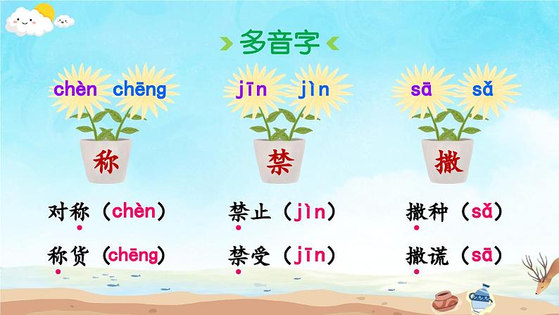 统编版小学语文三年级下册 第二单元 7《鹿角和鹿腿》教学课件(第一课时)第4页