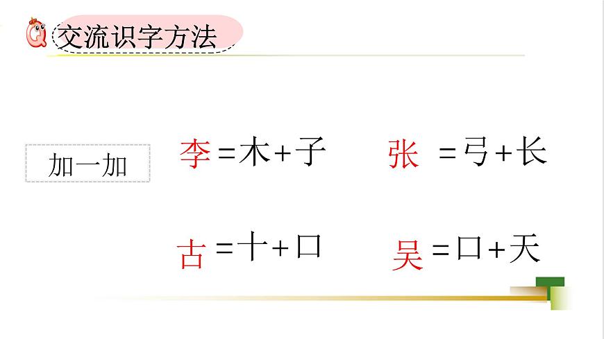 部編版小學(xué)語文一下第一單元大單元《姓氏歌》教學(xué)設(shè)計(jì)課件第8頁(yè)