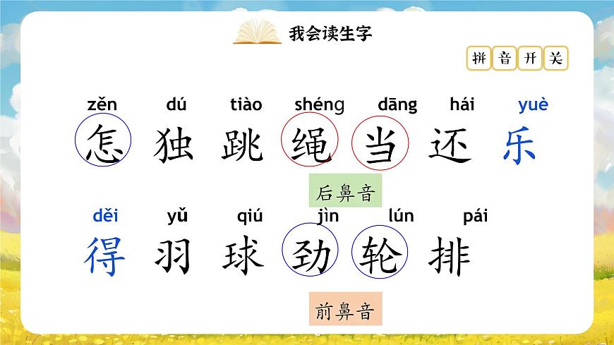 部編版2025一年級下冊語文1.閱讀6《怎么都快樂》課件第8頁