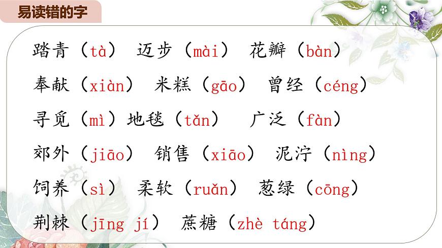 2025春部編版語(yǔ)文二年級(jí)下冊(cè)第二單元 復(fù)習(xí) 課件PPT第4頁(yè)