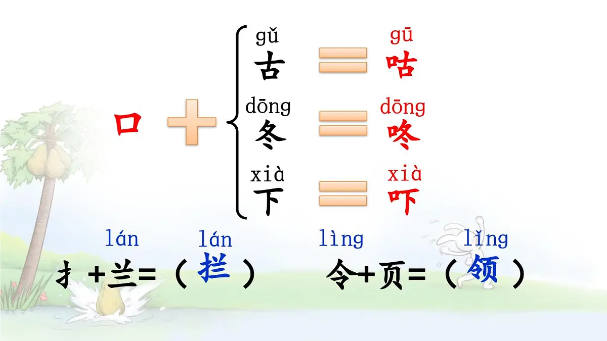 统编版一年级语文下册课件《咕咚》第7页