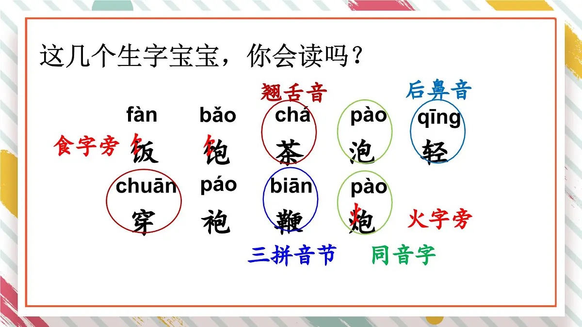 统编版一年级语文下册《语文园地五》教学课件第6页