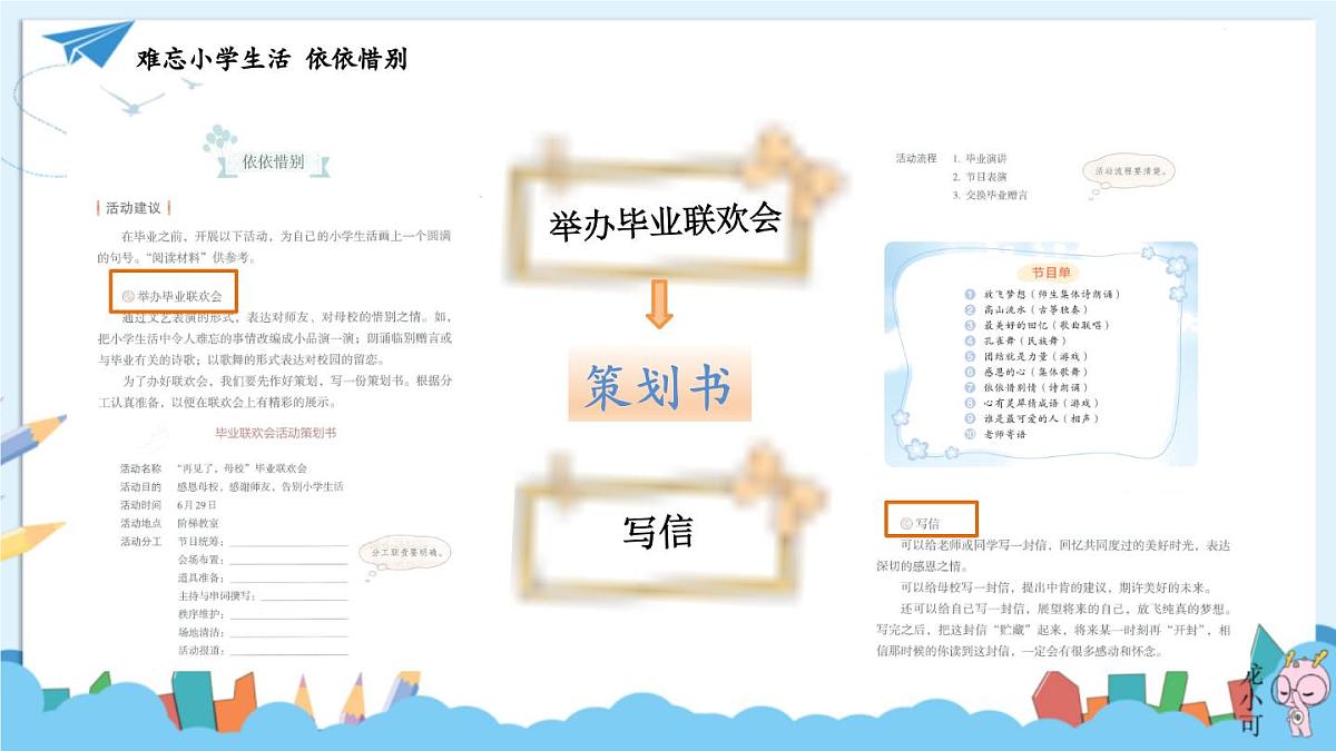 统编版六年级语文下册教学课件《习作:依依惜别》第3页