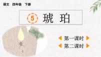 統(tǒng)編版（2024）四年級下冊琥珀教課內(nèi)容課件ppt