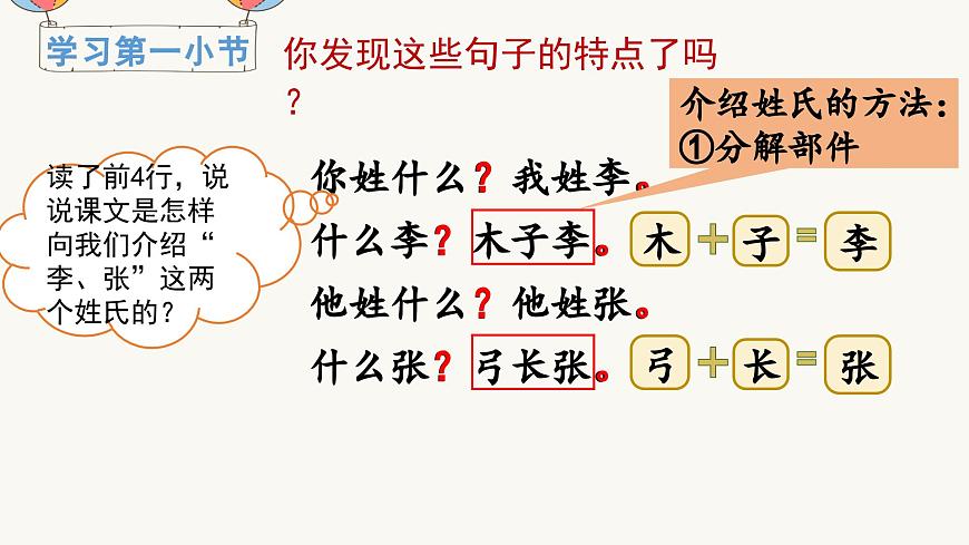 （教學(xué)課件）識(shí)字2 姓氏歌第8頁(yè)