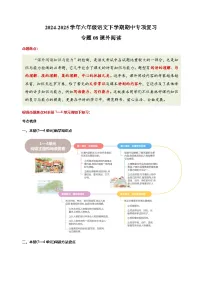 专题08课外阅读-2024-2025学年六年级语文下学期期中专项复习练习（统编版）