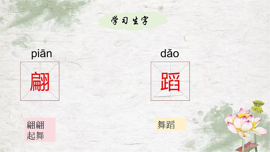 部編版語(yǔ)文三年級(jí)下冊(cè)3《荷花》PPT課件第7頁(yè)
