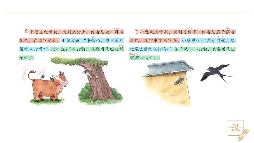 20 小壁虎借尾巴（第2課時(shí)）第4頁(yè)