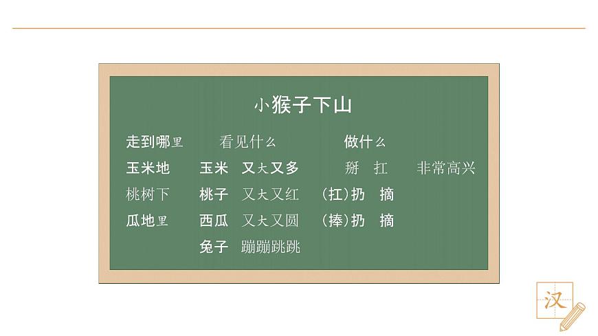 17 小猴子下山（第2課時(shí)）第6頁(yè)