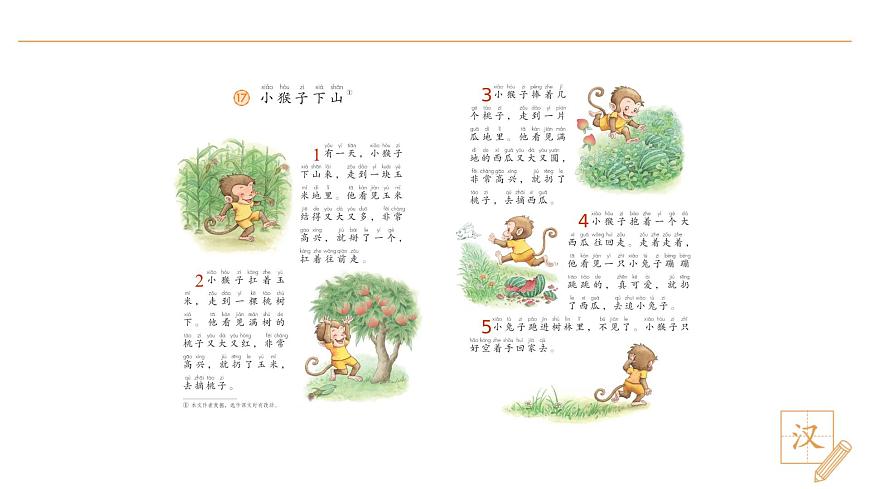 17 小猴子下山（第1課時(shí)）第7頁(yè)
