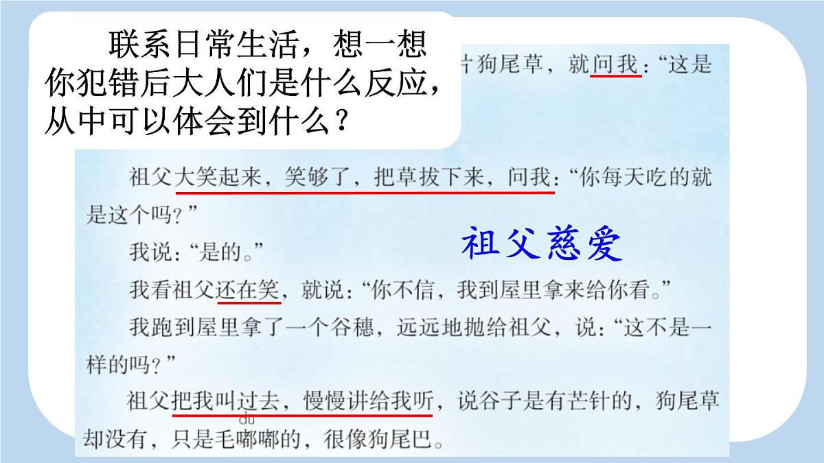 统编版(2024)五年级语文下册2祖父的园子第2课时ppt课件第8页