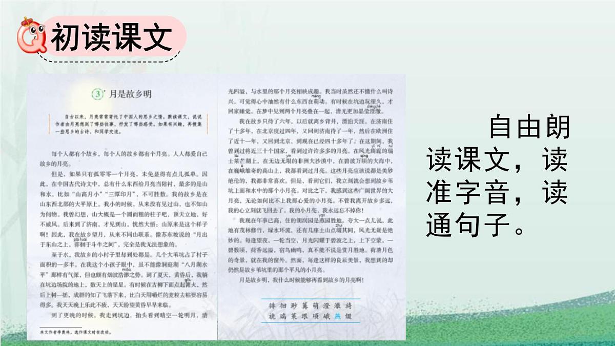 统编版(2024)五年级语文下册3月是故乡明ppt课件第4页